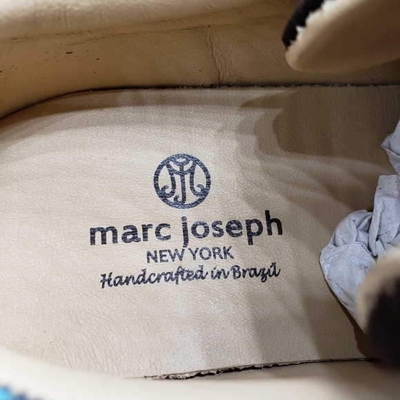 Marc Joseph | NIB Metropolitan Floral Napa Leather Low Top Sneakers Girl's 13 - Picture 13 of 15